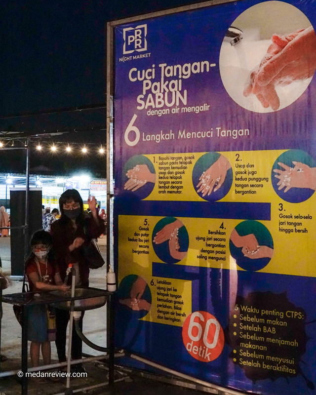 Protokol Kesehatan PRR Night Market Marelan