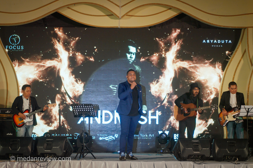 Andmesh Kamaleng dan Wedding Exhibition Aryaduta Medan :  Sacred Days Moment 2019