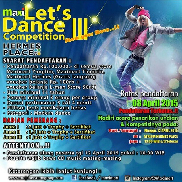 Maxi Let's Dance Competition III