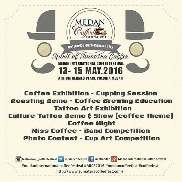 Medan International Coffee Festival 2016