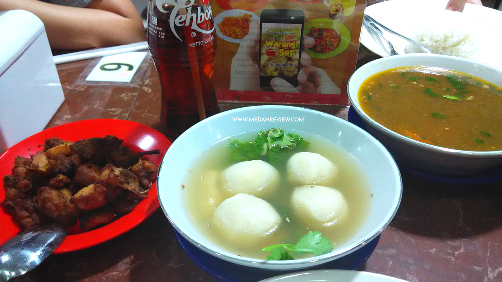 Sup Sapi dan Sup Ikan Warung Sup Menjadi Menu Utama