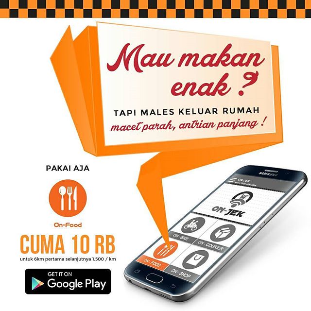 Sob, mau makan enak di resto pilihan tanpa bayar mahal? Nih ada solusinya, pakai #Onjek aja dengan layanan Onfood, dari