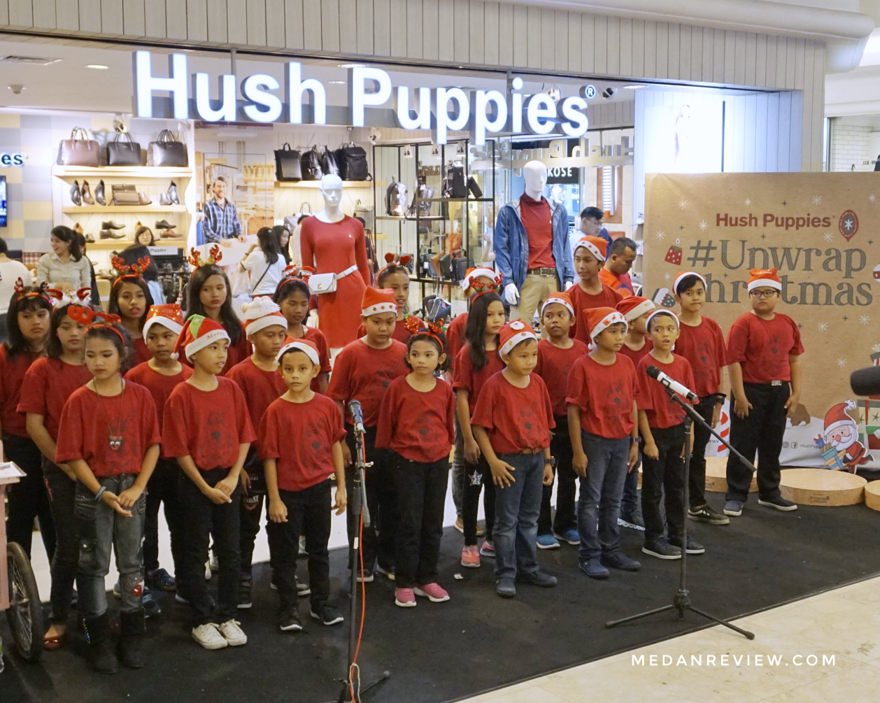 Unwrap Christmas Hush Puppies Digelar di Medan