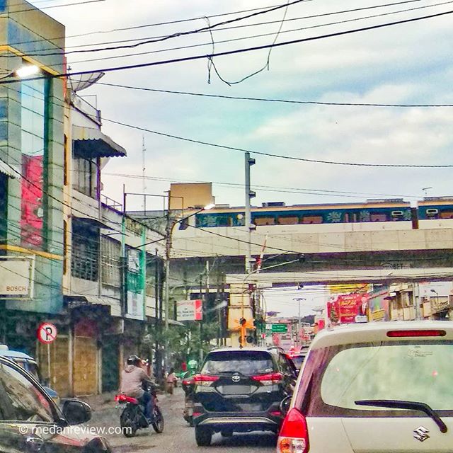 Jalur Layang KA Bandara Medan - Kualanamu